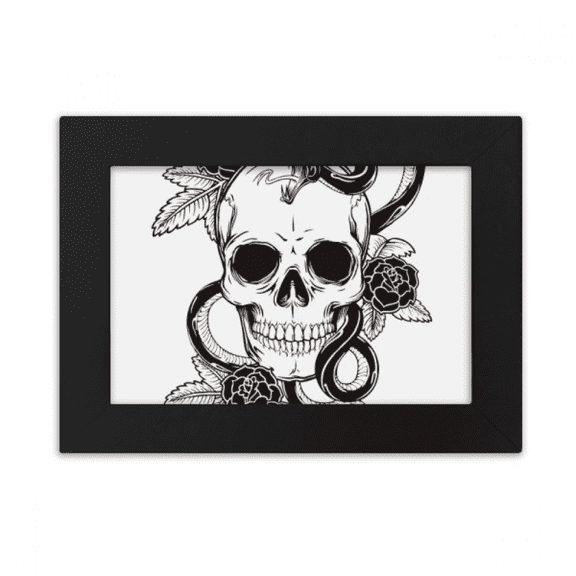 Animal l Snake Sketch Pattern Desktop Photo Frame Ornaments Picture Art Painting