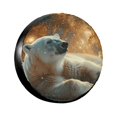 Animal personification Spare tire cover wheel protector, weather