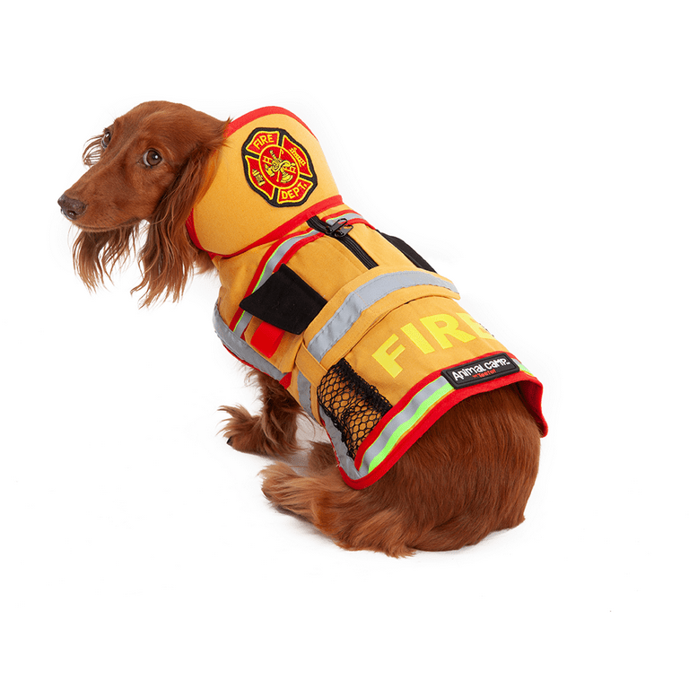 Fireman costume for dogs hotsell