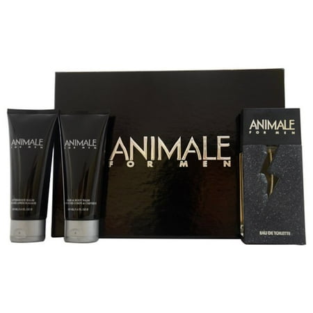 Animale Parfums Animale Eau De Toilette Spray 100ml/3.3oz Aftershave Balm 100ml/3.4oz Body Wash 100ml/3.4oz