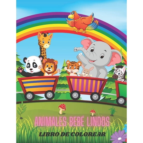 Animales BebÃ© Lindos - Libro de Colorear, (Paperback)