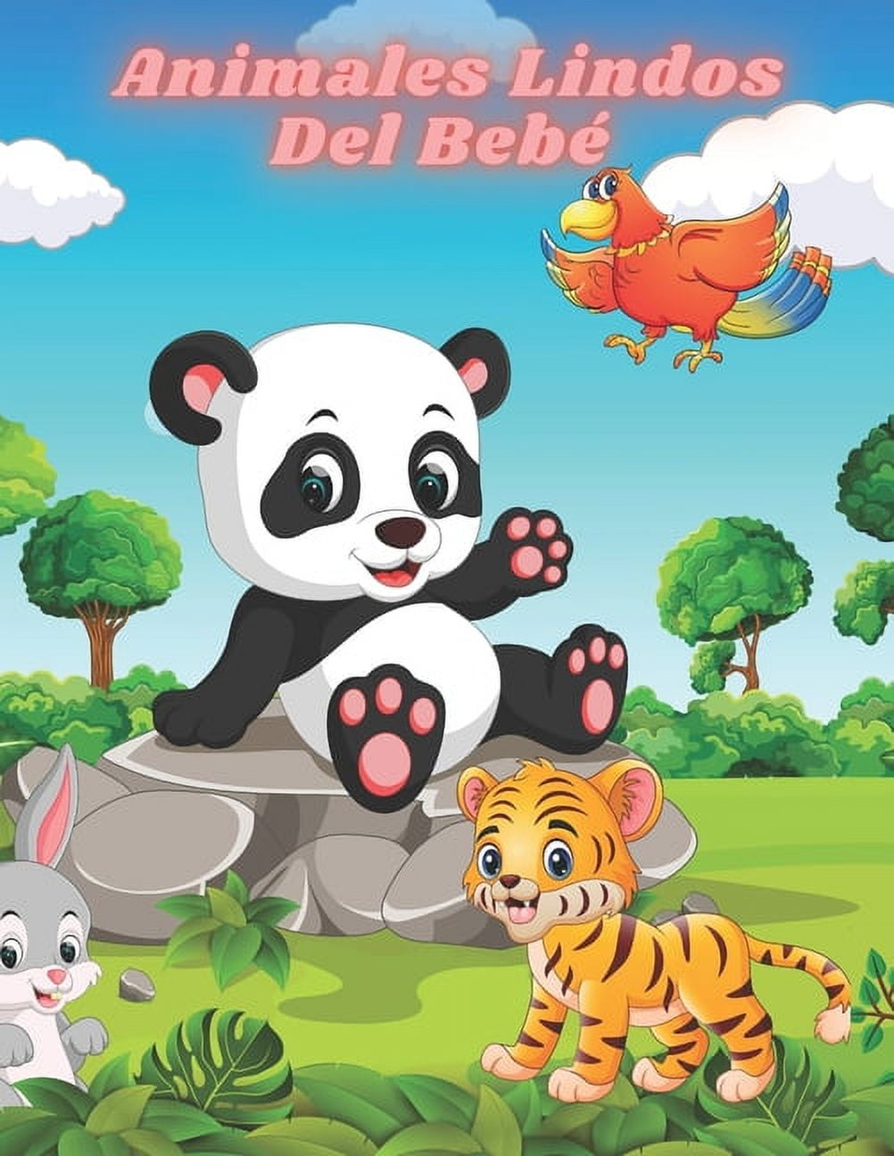 Animales Lindos Del Bebé: Dibujos Educativos Fáciles Y Divertidos Para  Colorear De Animales Para Niños Pequeños, Niños, Niñas, Preescolar Y Jardín  De Infantes (Paperback) - Walmart.com, image size:1002x1296