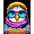 thumbnail image 1 of Animales con Gafas Libro de Colorear para Adultos: 50 ImÃ¡genes Zen de Animales para Aliviar el EstrÃ©s y Relajarse, (Paperback), 1 of 1