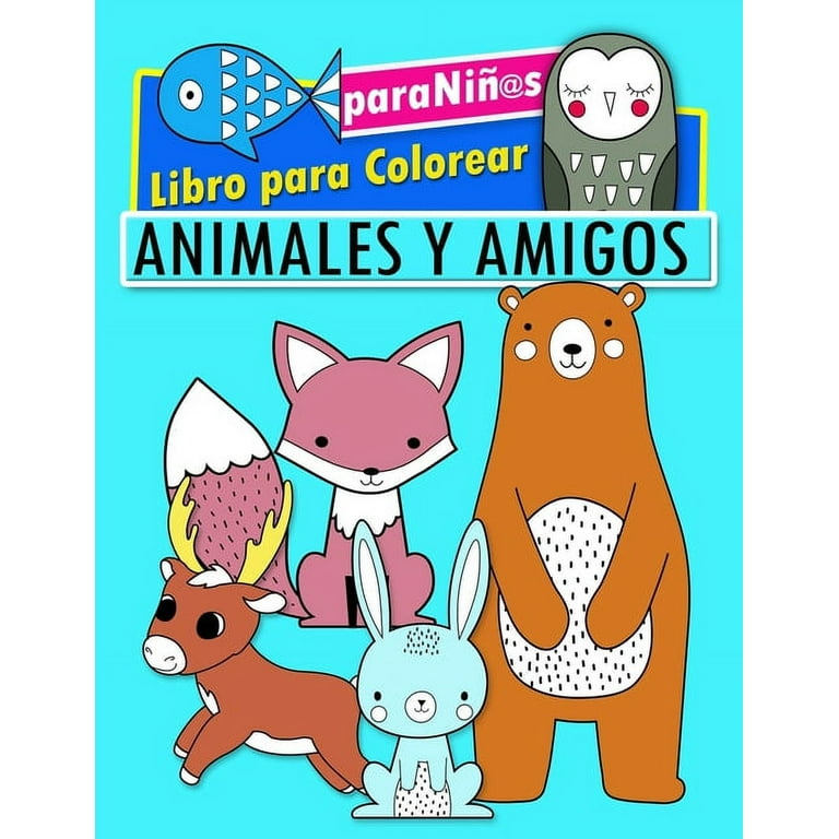 página de libro para colorear para niños. personaje animado