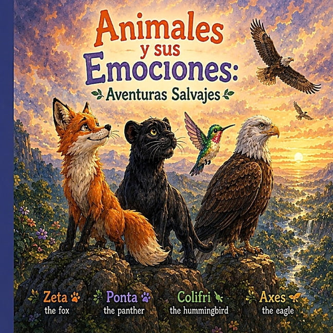 Animales y sus Emociones - Aventuras Salvajes para Aprender a Sentir: Cuentos ilustrados para niños de 3 a 6 años sobre , (Paperback)