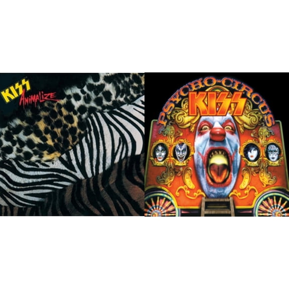 Animalize & Psycho Circus [LP Vinyl Bundle]