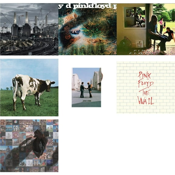 Animals (2018 Remix) & Saucerful Of Secrets & Ummagumma & Atom Heart Mother & Wish You Were Here & Wall & Foot In The Door: Best Of Pink Floyd [CD Bundle]