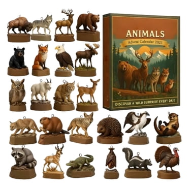 National Parks Animal Advent Calendars 2025, 24 Days Christmas