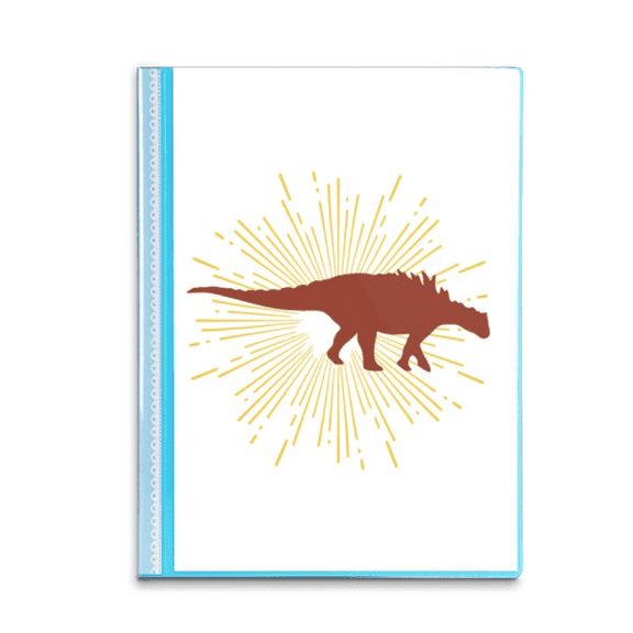 Animals Ancient Times Limbs Herbivores Book Sheet Protectors Portfolio Binder Folder