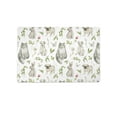 thumbnail image 1 of Animals And Plants Pattern Mat Rectangle  -Image by Shutterstock,, 1 of 3