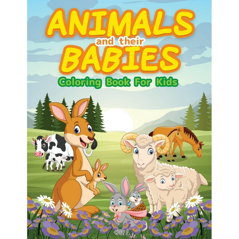 Animal Coloring Book for Boys: Baby Animals and Pets Coloring Pages for  boys, girls, Children, Kids (Home Education #2) (Paperback)