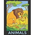 thumbnail image 1 of Animals: An Animal Coloring Book for Kids Ages 3-5, 100 Stress Relief Designs Including Lions, Elephants, Owls, Horses, Dogs, Cats, and Many More! (Paperback), 1 of 1