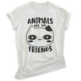 thumbnail image 1 of Animals Are My Friends Shirt, Unisex Women's Men's Shirt, Animal Lover Shirt, Dog Shirt, Cat Shirt, Heather Ash, X-Small, 1 of 6