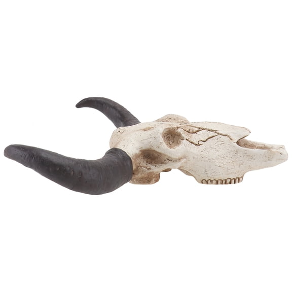 ULTNICE Cow Skeletons Wall Hanger White Synthetic Resin Home Wall Decor 1Set