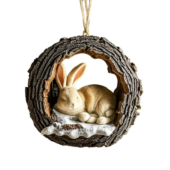 Animals Christmas Ornaments Christmas Tree Animals Print Acrylic Ornaments Forest Animals Decorations Christmas Decorations Souvenir Gifts