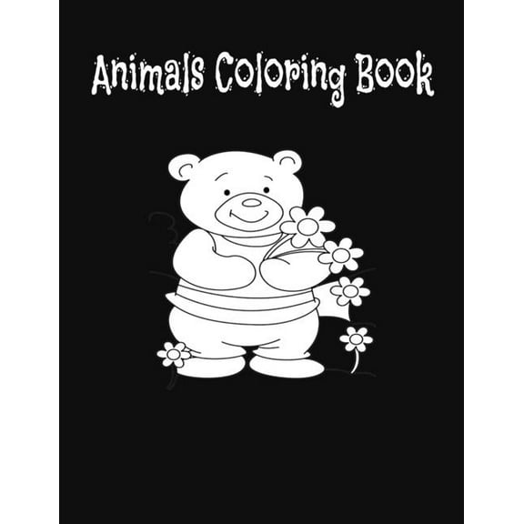 Animals Coloring Book: For kids (Paperback)