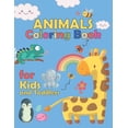 thumbnail image 1 of Animals Coloring Book For Kids And Toddlers: Jungle Animals Coloring For Kids, Preschoolers Ages 2-4: Fun Early Learning, Relaxation Coloring Book Gifts For Girls And Boys (Paperback), 1 of 1
