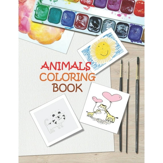 Animals Coloring Book (Paperback)