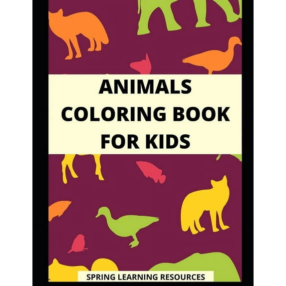 Children's Activity Books Animals Coloring Book for Kids: Children's Painting Activity Book (Children's Activity Books), Book 2, (Paperback)