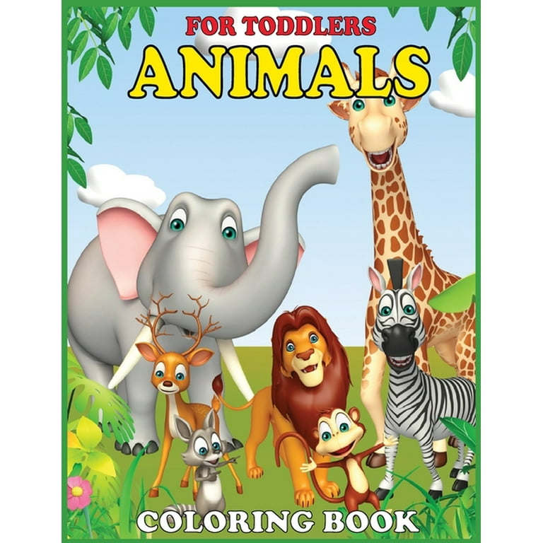 Kids Coloring Set Travel Zoo: Coloring Travel Kit Zoo Animals Book For Kids  Ages 2 - 5 (Paperback)
