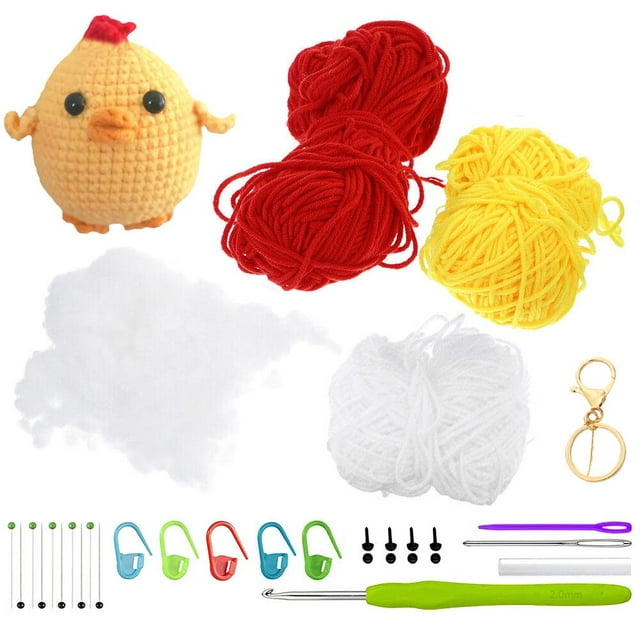 Animals Crochet Craft Art Tool Crochet Kit Beginners Desk Topper Home ...