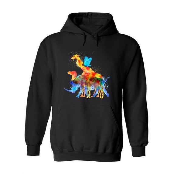 Animals Hoodie Women -Image by Shutterstock, Female x-Large