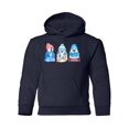 thumbnail image 1 of Animals In Winter Weather Hoodie Juniors -Image by Shutterstock,  Large, 1 of 4