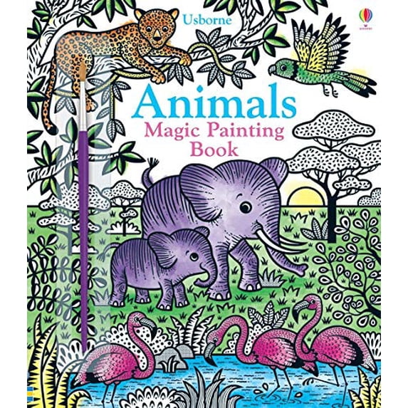 Pre-Owned Animals Magic Painting Book Paperback