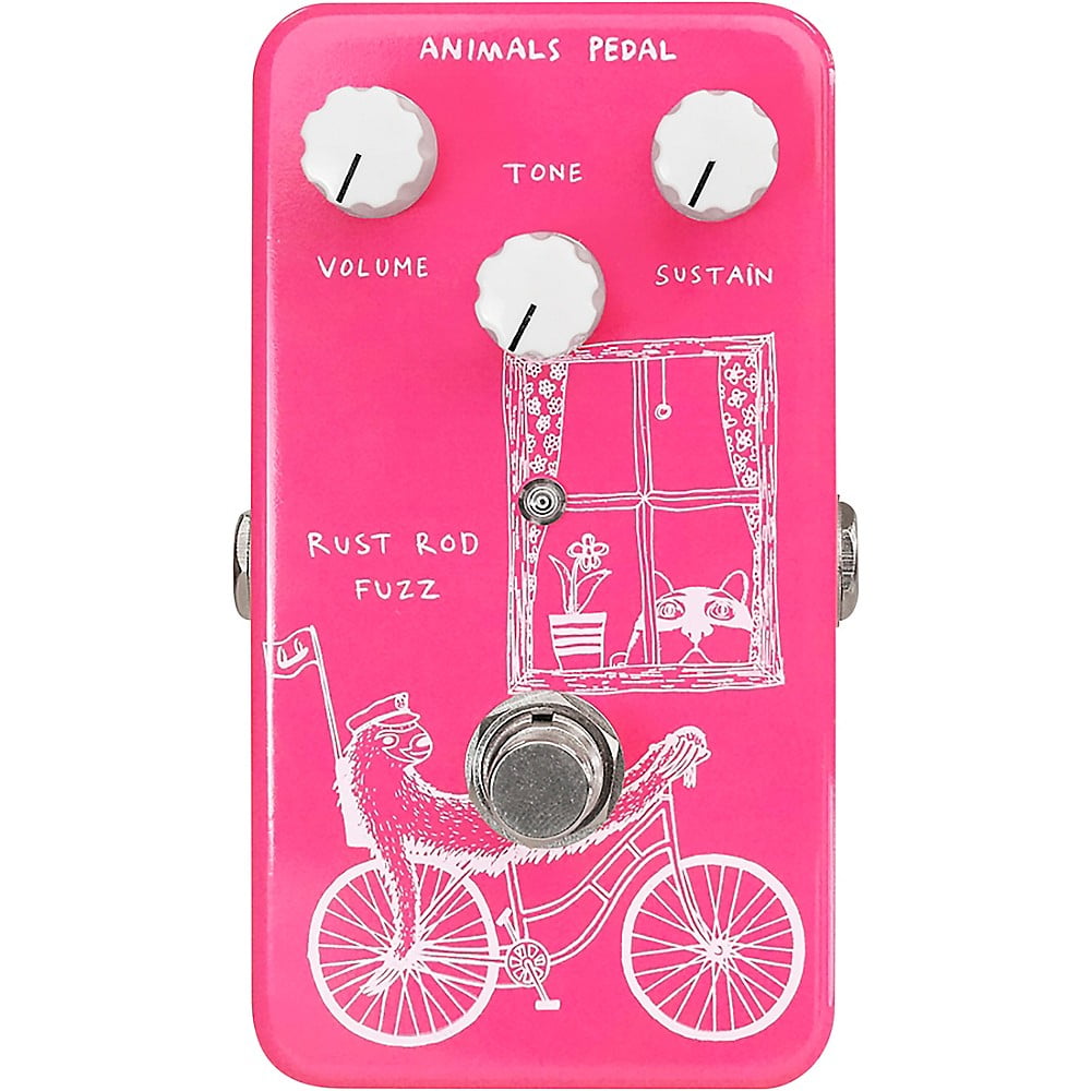 Animals Pedal Rust Rod Fuzz Effects Pedal - Walmart.com