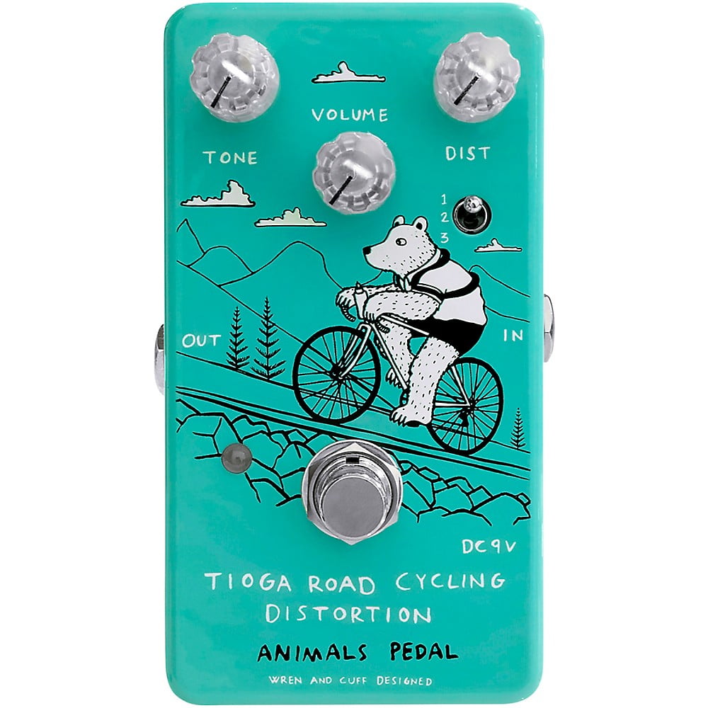 史上最も激安 Animals Pedal Pedal Effects Distortion Cycling Road Tioga ギター