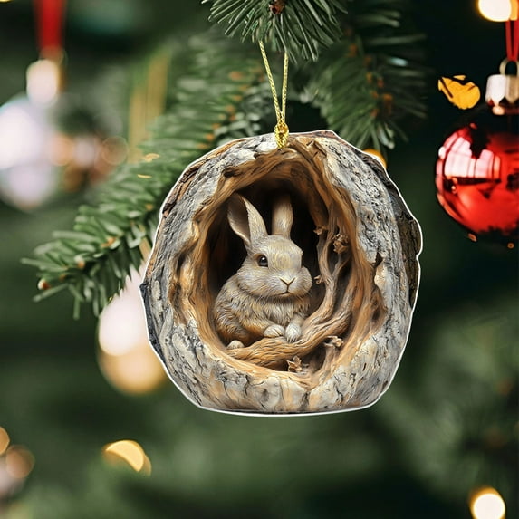 Animals Series 2D Acrylic Backpack and Car Pendant, Decorative Hanging Ornament for Kids, Teens, or Holiday Seasonal Display