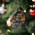 thumbnail image 1 of Animals Series 2D Acrylic Backpack and Car Pendant, Decorative Hanging Ornament for Kids, Teens, or Holiday Seasonal Display, 1 of 9