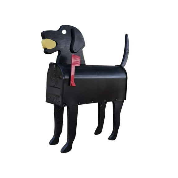 Animals Shape Dog Mailbox,Metal Farm Animal Mailbox,Creative Personalized Mailbox for Garden Yard Decor,Perfect for Dog Farm