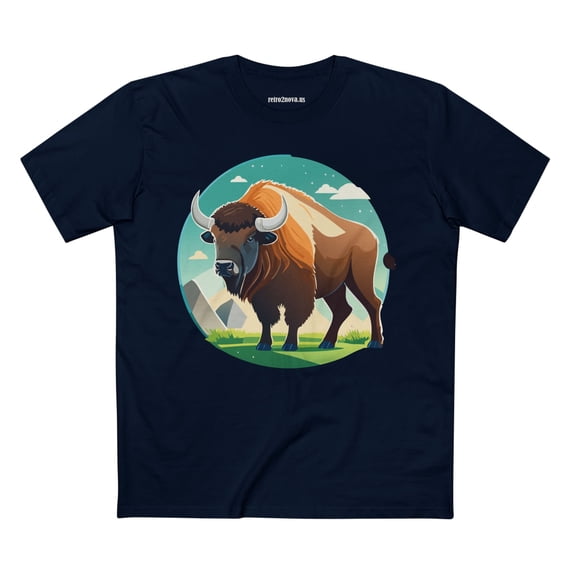 Animals Shirt, Bison Shirt