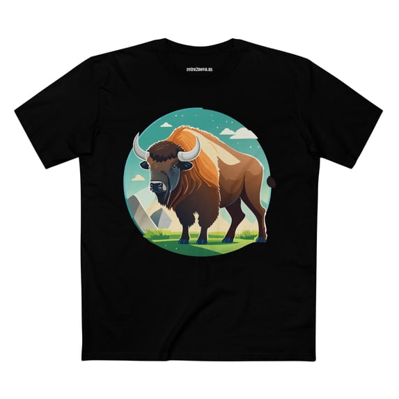 Animals Shirt, Bison Shirt