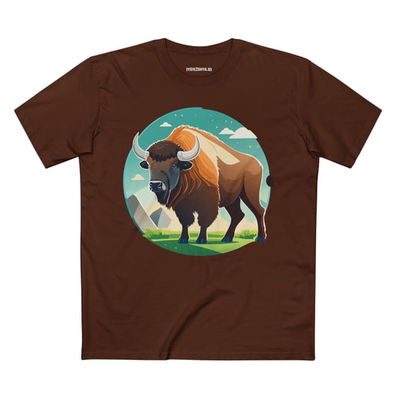 Animals Shirt, Bison Shirt