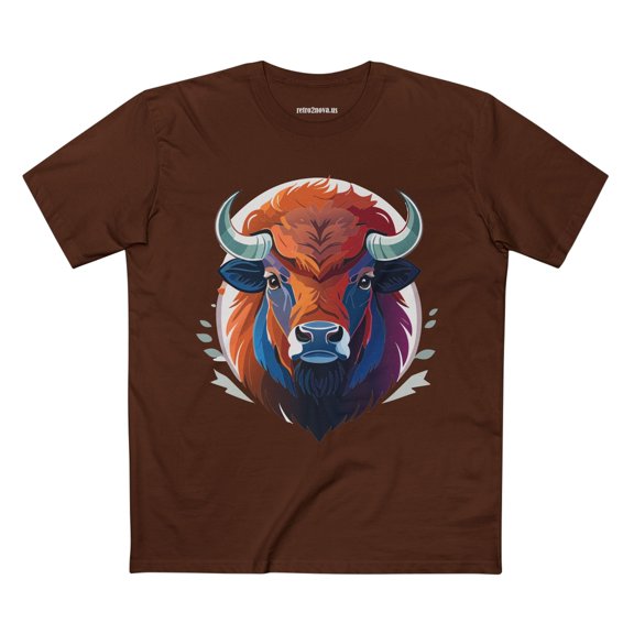 Animals Shirt, Bison Shirt