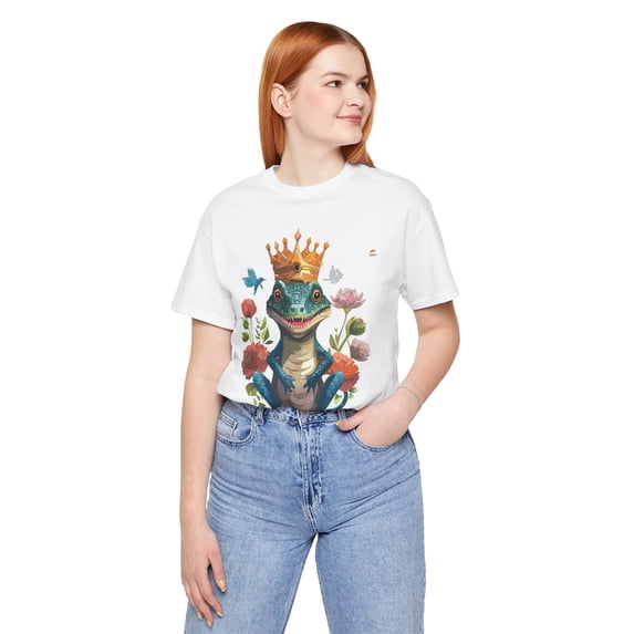 Animals Shirt, Shirt with Lizard