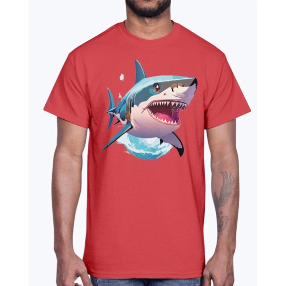 Animals Shirt, Tee Shirt with Shark