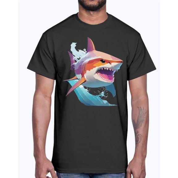 Animals Shirt, Tee Shirt with Shark
