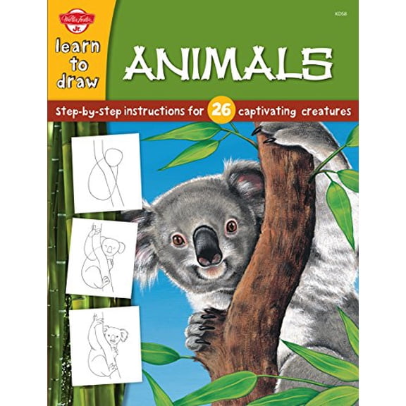 Pre-Owned Animals: Step-by-step instructions for 26 captivating creatures (Learn to Draw) Paperback