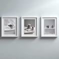 thumbnail image 1 of Animals Taking a Bath Abstract Funny Canvas Painting Print Wall Art for Living Room Bathroom Decoration Frameless, 1 of 7