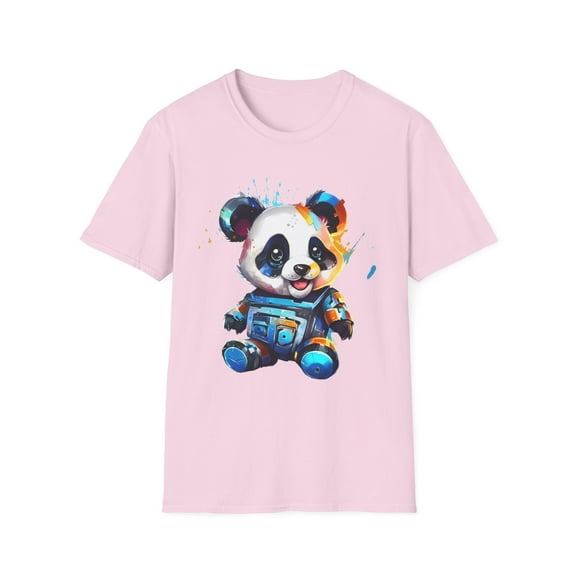 Animals Tees, Funny Animals Shirt, T Shirts with Funny Animals, T-Shirt with Panda, Panda Tees