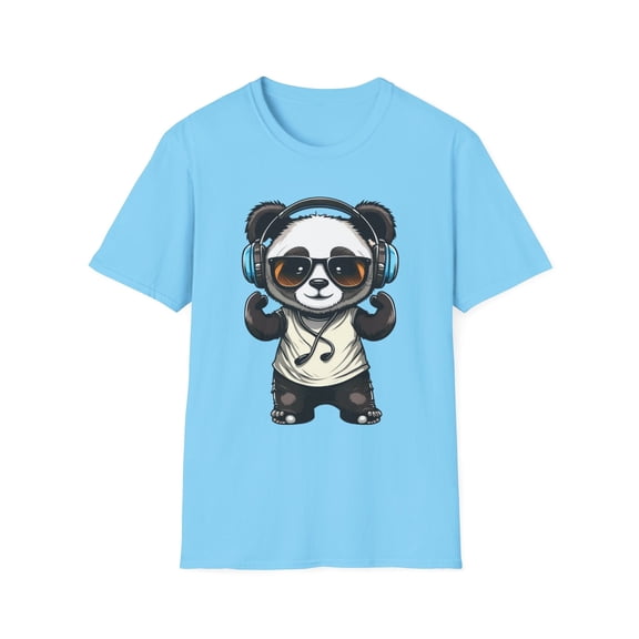 Animals Tees, Funny Animals Shirt, T Shirts with Funny Animals, T-Shirt with Panda, Panda Tees