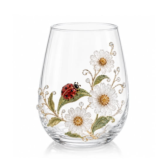 Animals Themed Glass Cup, 15 oz Large Capacity 2D Printed Animal Design Drinking Glass for Water, Coffee, Tea