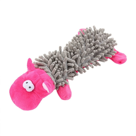 Animals Upgrade Interactive Squeaky Dog Toys Plush Puppy Chew Toys Giggle Dog Balls Durable For Tug Pet Toys For Small Dogs