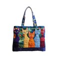 thumbnail image 1 of Animals Van Quilted Duffle Boho Travel With Adjustable Strap Retro Style For Daily & Travel Use, 1 of 7