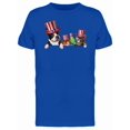 thumbnail image 1 of Animals With Independence Hats Tee Men's -Image by Shutterstock, 1 of 1