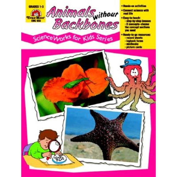 Pre-Owned Animals Without Backbones - Scienceworks for Kids (Paperback) 1557996849 9781557996848