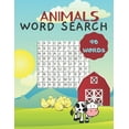 thumbnail image 1 of Animals Word Search: Fun and Educational Large Print Animal Word Search Puzzle Book For Kids, (Paperback), 1 of 1